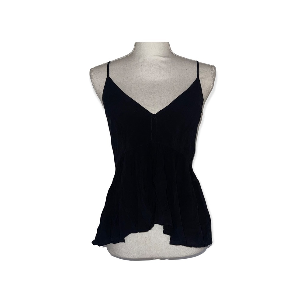 Express Black Spaghetti Strap V-Neck Tank Top